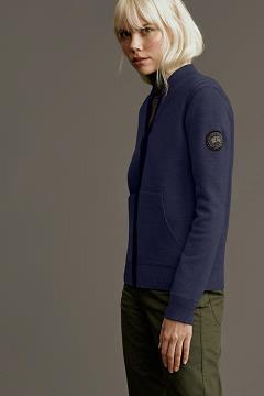 Chamarras Canada Goose Mujer Mexico - Lennox Prendas De Punto Azul Marino TM4528169